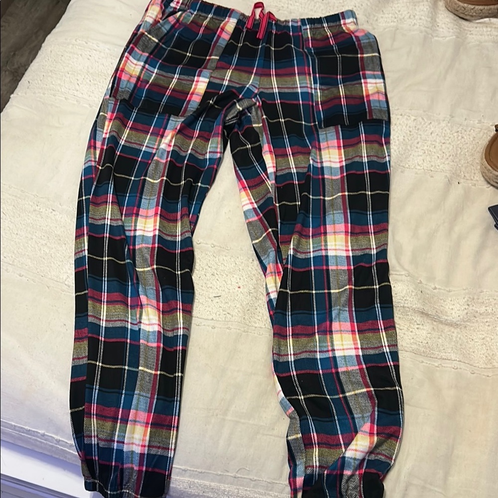 Colorful Plaid Pajama Pants